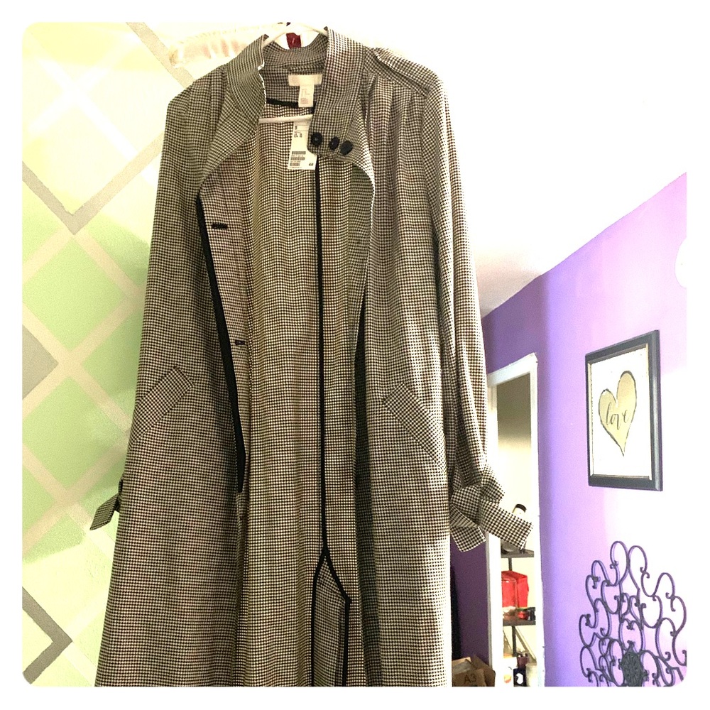 Ankle length belted Jacket